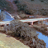 A critical H-Hour objective for 7th Special Forces Group (SFG) was to prevent the Panama Defense Forces (PDF) Battalion 2000 garrisoned at Fort Cimmaron from reinforcing PDF units in Panama City. Seizing the Pacora River Bridge, pictured here, was key to that mission. The task fell to 24 Green Berets from 1st and 3rd Battalions, 7th SFG, led by Major Kevin M. Higgins.