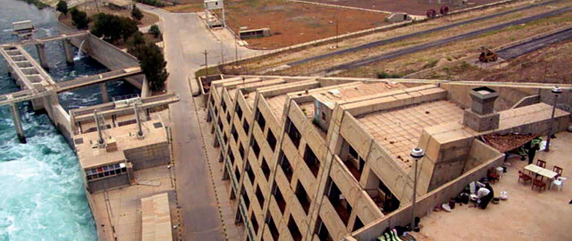 Haditha Dam complex northwest of Tehran