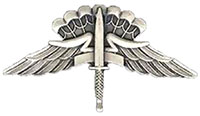 Military Free Fall parachute badge