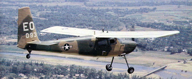 The U-10A Helio Courier was the most advanced STOL (short take-off/landing) aircraft of its time.
