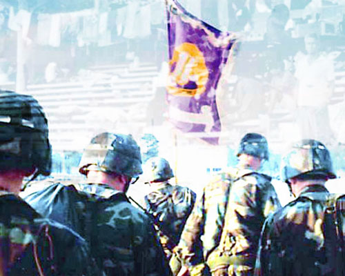 Company D, 96th Civil Affairs Battalion at the Balboa High School Displaced Civilians Facility