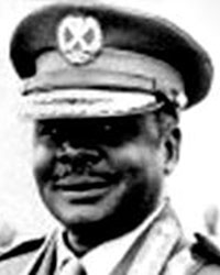 Ugandan President Tito Okello