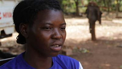 One of Kony’s many wives, Guinikpara Germaine, was abducted by the LRA in 2008.