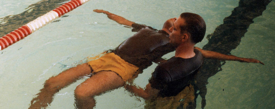 Preparation for the Combat Water Swim Test (CWST) included instruction in water survival techniques.