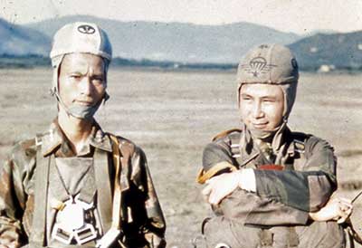A Mobile Training Team from the newly activated 1st Special Forces Group (Airborne) deployed to Nha Trang, South Vietnam, in June 1957. Its mission was to train Republic of Vietnam Commandos. 