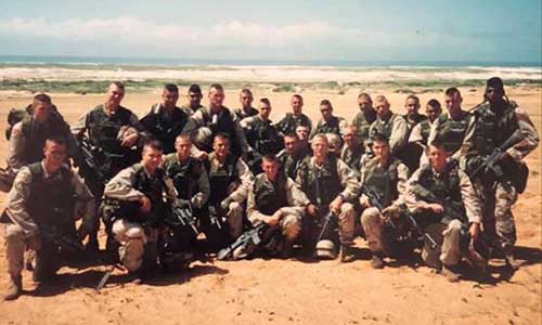 Members of TF Ranger in 1993, before the Battle of Mogadishu.