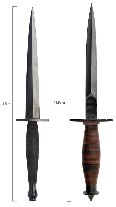 Fairbairn-Sykes and V-42 knives