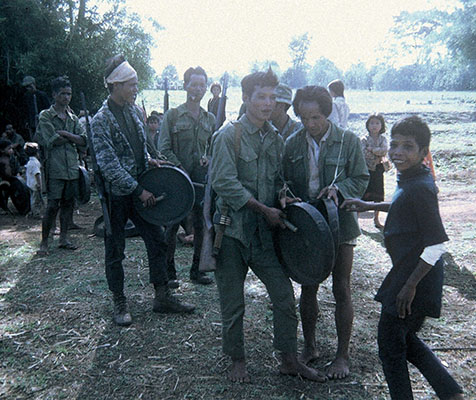 The 41st CA teams often had contact with local South Vietnamese militia called Regional Forces (RF)/Popular Forces (PF).