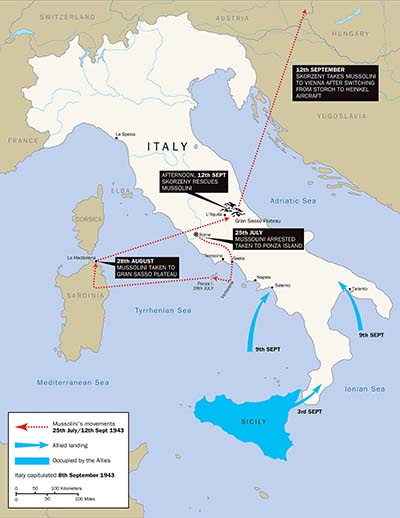 Operation Eiche: The Rescue of Benito Mussolini