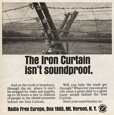 Radio Free Europe ad