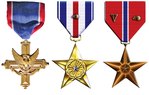MAJ Quamo was awarded the Distinguised Service Cross, the Silver Star and the Bronze Star