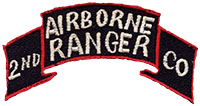 Scroll of the all-black 2nd Ranger Infantry (Airborne) Company, Korean War