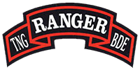 Scroll of the Ranger Training Brigade at Fort Benning, GA