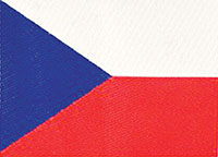 Czech Shoulder Flag