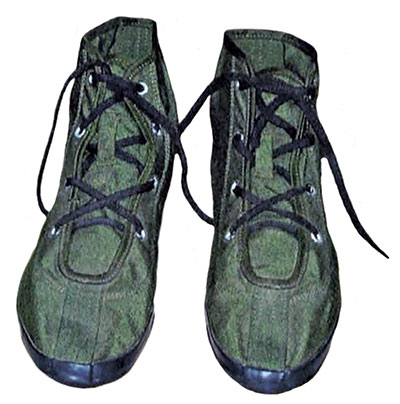 POW Escape and Evasion footwear produced for use during the Son Tay Raid.