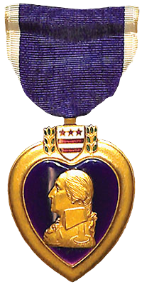 Purple Heart awarded posthumously to CPL Caperton
