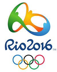 Official logo of the 2016 Olympics