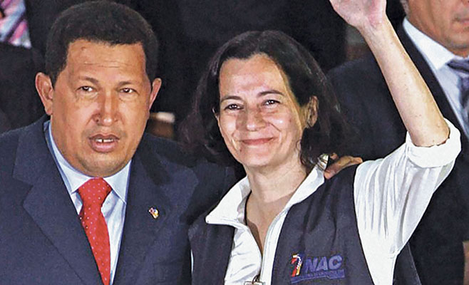 Venezuelan President Hugo Chavez arranged the humanitarian release of Clara Rojas