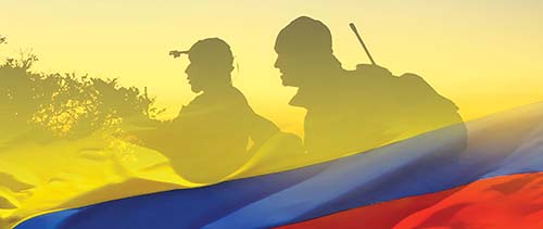 Members of the Companía Jungla Antinarcóticos, counter-narcotics police from Colombia, were trained by the 7th Special Forces Group (Airborne)