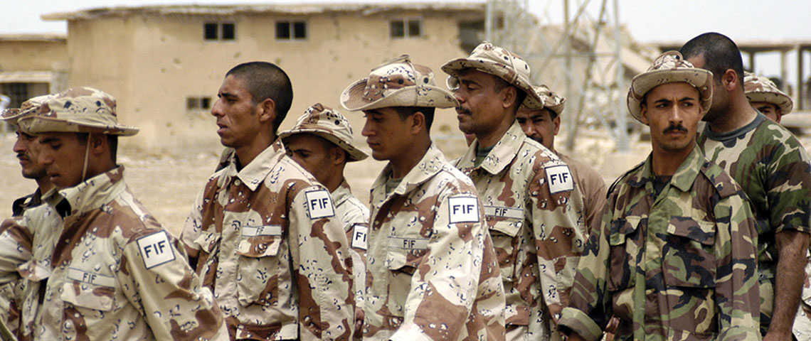 By the time the FIF had been organized and trained, they were ready and anxious to join the fight against Saddam Hussein and others who wanted the new Iraq to fail.