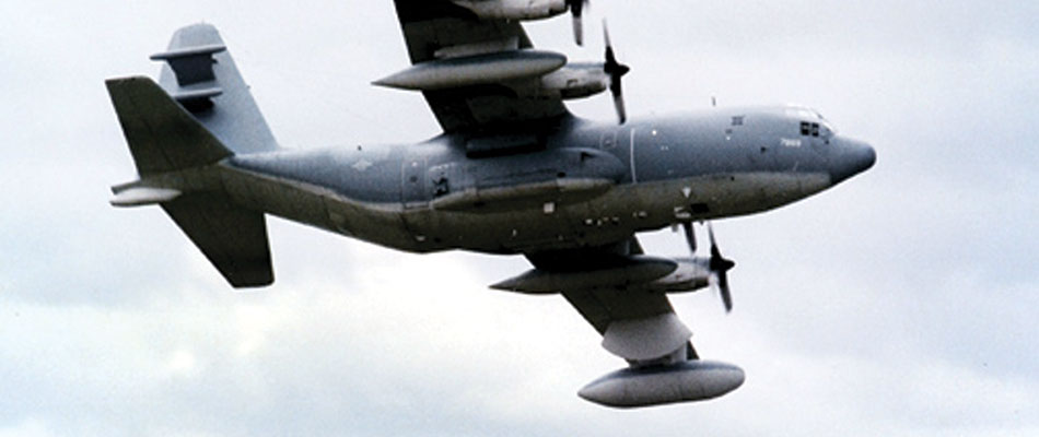 The EC-130E Commando Solo aircraft has the ability to broadcast on commercial AM/FM and short wave radio bands, VHF/UHF television bands, and military VHF/HF/FM frequencies. Such versatility allows the Air Force National Guard 193rd Special Operations Wing, based in Harrisburg, Pennsylvania, to distribute psychological operations messages over vast areas.
