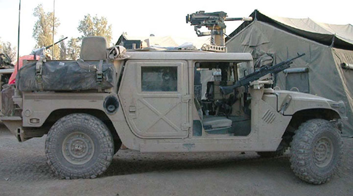 The mix of ARSOF vehicles in Afghanistan