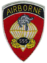 555th Parachute Infantry Battalion patch