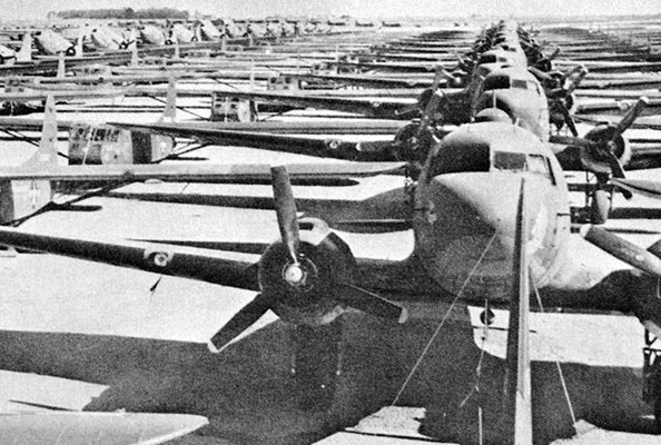 In March 1945, C-47 airplanes and Waco CG-4A gliders lined a dozen airfields near Paris, waiting for the order that would send them aloft as part of the largest single-day Airborne operation in the war.