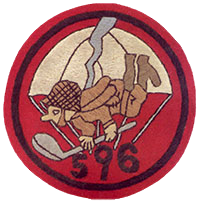Patch: 596th Airborne Engineer Company