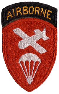 Troops with the 512th wore the Airborne Command shoulder patch during Operation DRAGOON