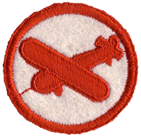 Patch: Cap badge worn by glider troops 1944