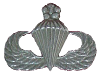 Basic parachute badge, ROKA