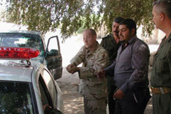 Captain Ty Patrick* helped retrain Baghdad police officers by teaching them American police practices, such as the proper way to approach a stopped car. He also passed on professional tips, such as leaving a thumbprint on a suspect’s car as evidence in case the situation deteriorated and the officer was injured or killed.