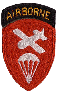The Airborne Command shoulder patch worn by the 10th Special Forces Group in the 1950s.