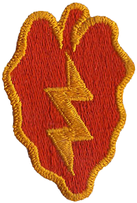 25th Infantry Division shoulder patch