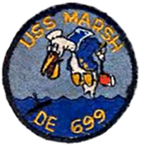 USS Marsh DE-699 unit insignia