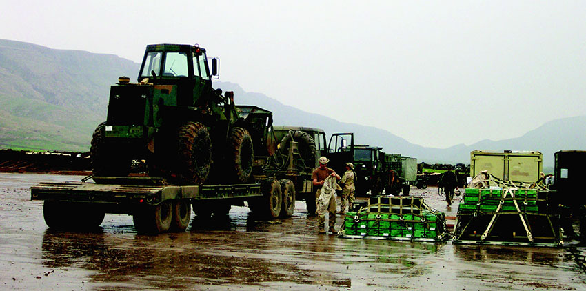 The Movement Control Teams of the 528th were a key component of TF Support.