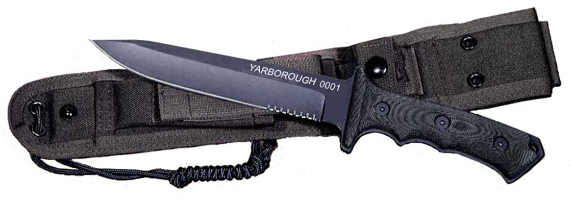 The serial numbered Yarborough Knife that is awarded to each graduate of the Special Forces Qualification Course.
