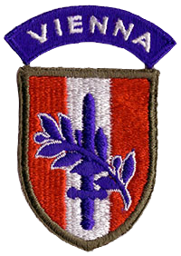 American Armed Forces Vienna shoulder patch