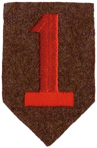 Pre-WWII 1st Infantry Division patch