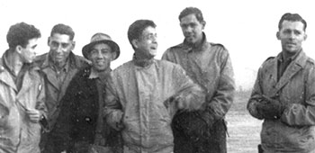 “B” Group prior to their jump into Japanese occupied Burma. Their leader Harry W. Ballard, is second from left. The entire group was soon captured and killed by the Japanese.