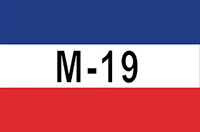 M-19 flag