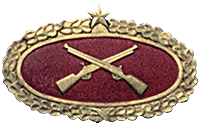 Colombian Infantry Combat Badge for Korea