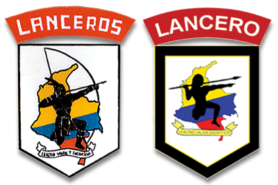 The Lancero shoulder patch