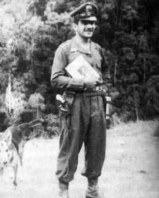 Bandit William Aranguren, alias “Desquite” (Avenger), killed with Jacinto Cruz Usma, alias “Sangre Negra” (Black Blood) in northern Tolima by elements of Batallón Colombia in May 1964.