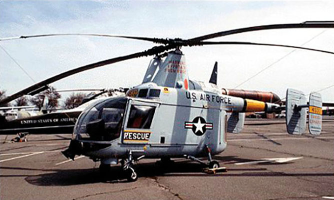 Kaman H-43B helicopter