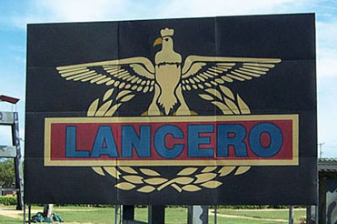 >The Lancero sign at Tolemaida.