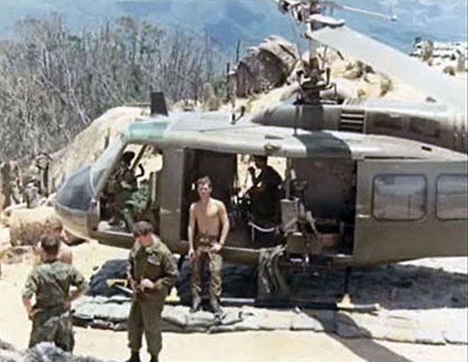UH-1D of the 129th