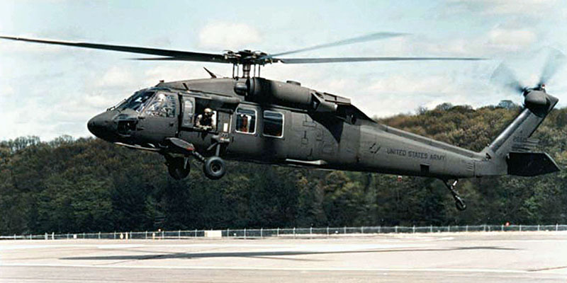 UH-60A Black Hawks