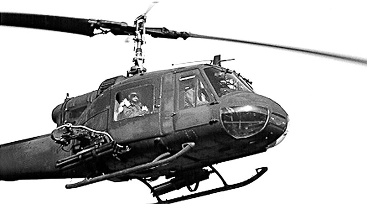 UH-1M Huey gunship